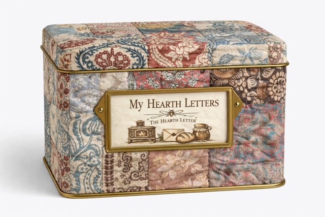 The Hearth Letter Keepsake Tin
