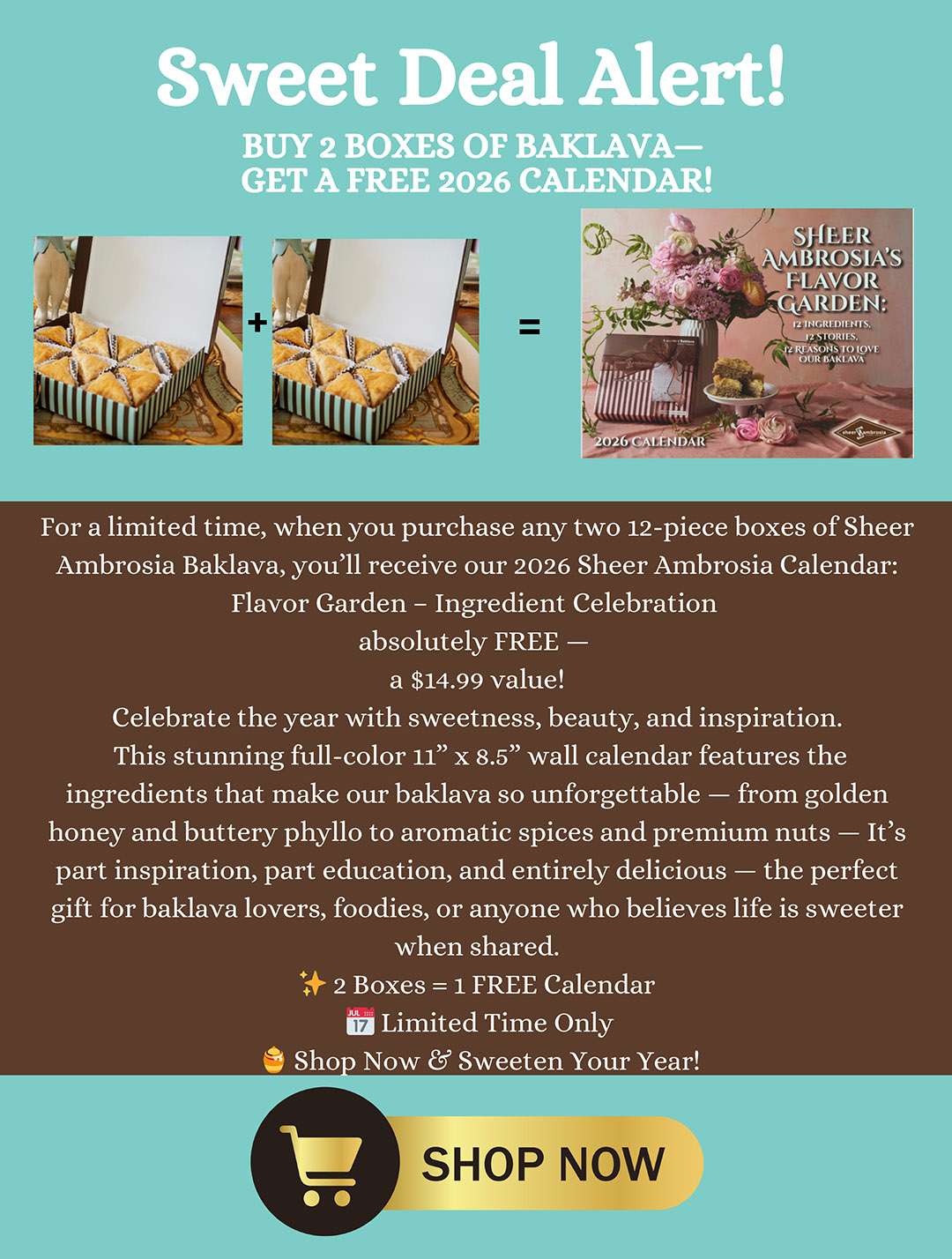 Get a free 2026 calendar